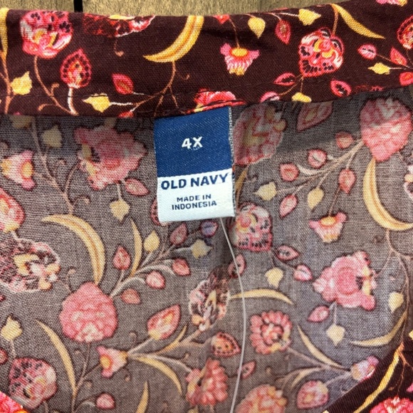 NWT Old Navy 4X Sing Dress Floral Flutter Sleeve - Picture 5 of 13